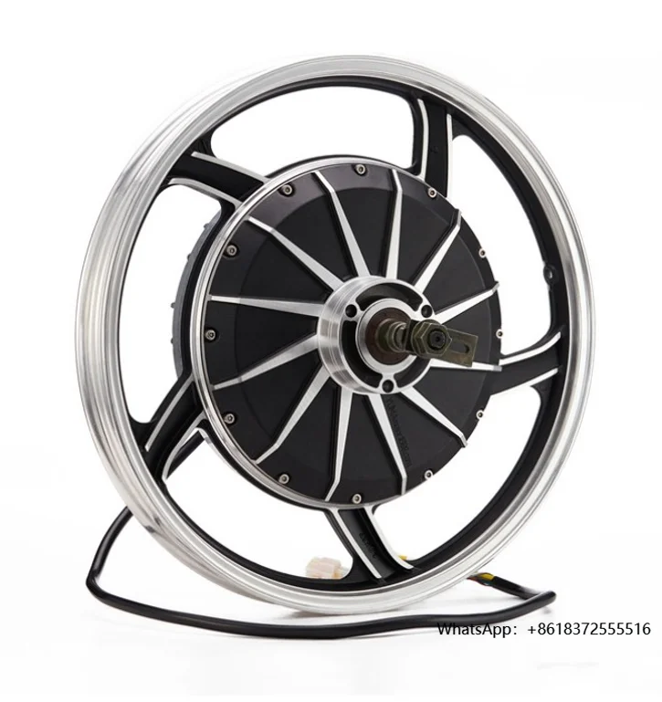 17 Inch 72V 3000W Electric Motorcycle Wheel Hub Motor Disc Brake 2.5CM Wide in Hub
17 Inch 72V 3000W Electric Motorcycle Wheel Hub Motor Disc Brake 2.5CM Wide in Hub