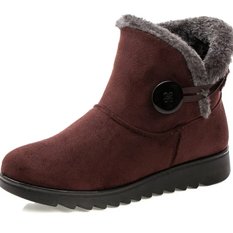 Ladies Large Size Beijing Cotton Shoes Warm Booties Mid-Calf Winter Boots Soft Leather Comfortable Casual Fashion Snow Boots
Ladies Large Size Beijing Cotton Shoes Warm Booties Mid-Calf Winter Boots Soft Leather Comfortable Casual Fashion Snow Boots