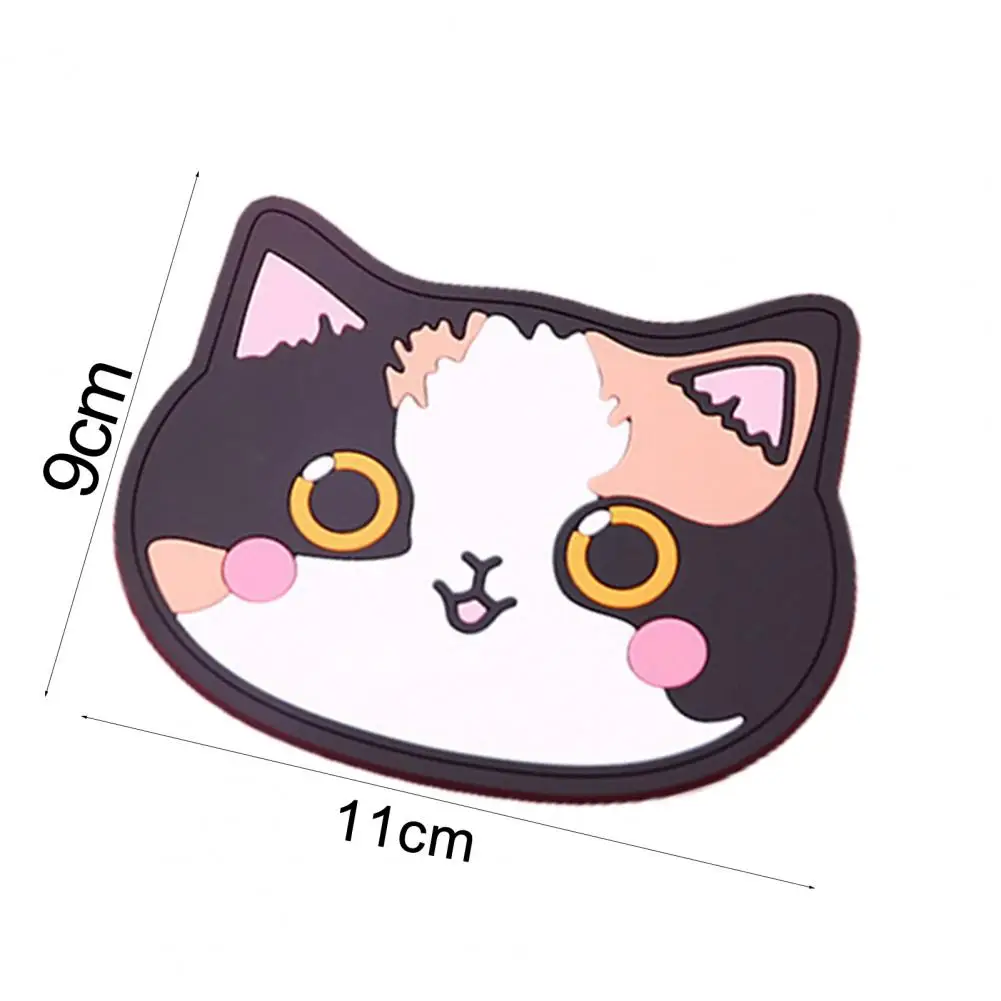 Adorable Cup Coaster Protective Cup Mat Animal Design Cute Cat Shape Hot Coffee Tea Mug Table Insulation Mat Heat Insulated
Adorable Cup Coaster Protective Cup Mat Animal Design Cute Cat Shape Hot Coffee Tea Mug Table Insulation Mat Heat Insulated