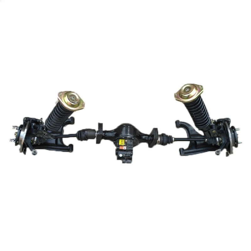 Electric three or four-wheeler car accessories Independent suspension Front and rear drive chassis Rear axle accessories
Electric three or four-wheeler car accessories Independent suspension Front and rear drive chassis Rear axle accessories