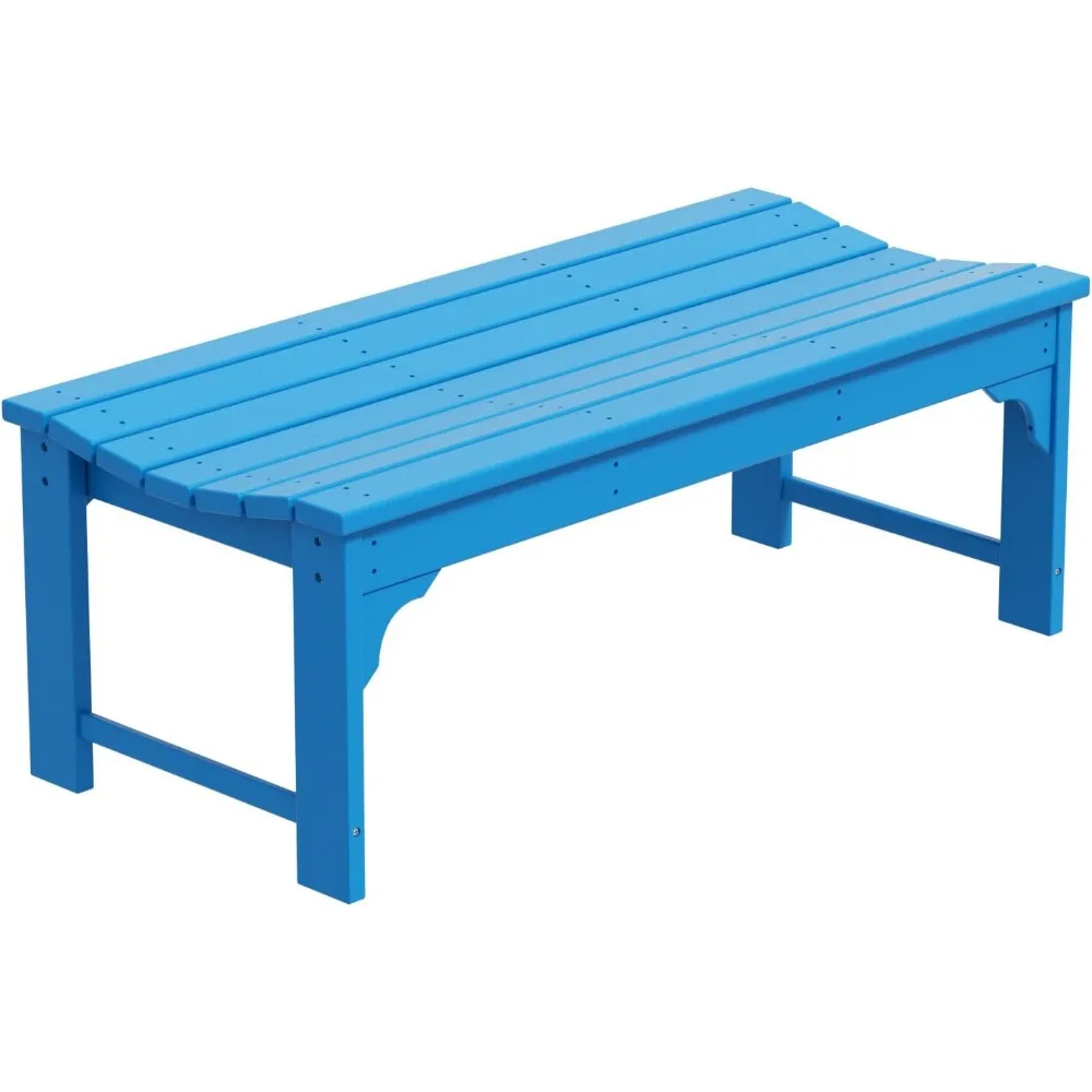 Outdoor Bench, All Weather Resistant Poly Lumber Backless Patio Garden Bench, Adirondack Curved Bench Seat for Comfort
Outdoor Bench, All Weather Resistant Poly Lumber Backless Patio Garden Bench, Adirondack Curved Bench Seat for Comfort