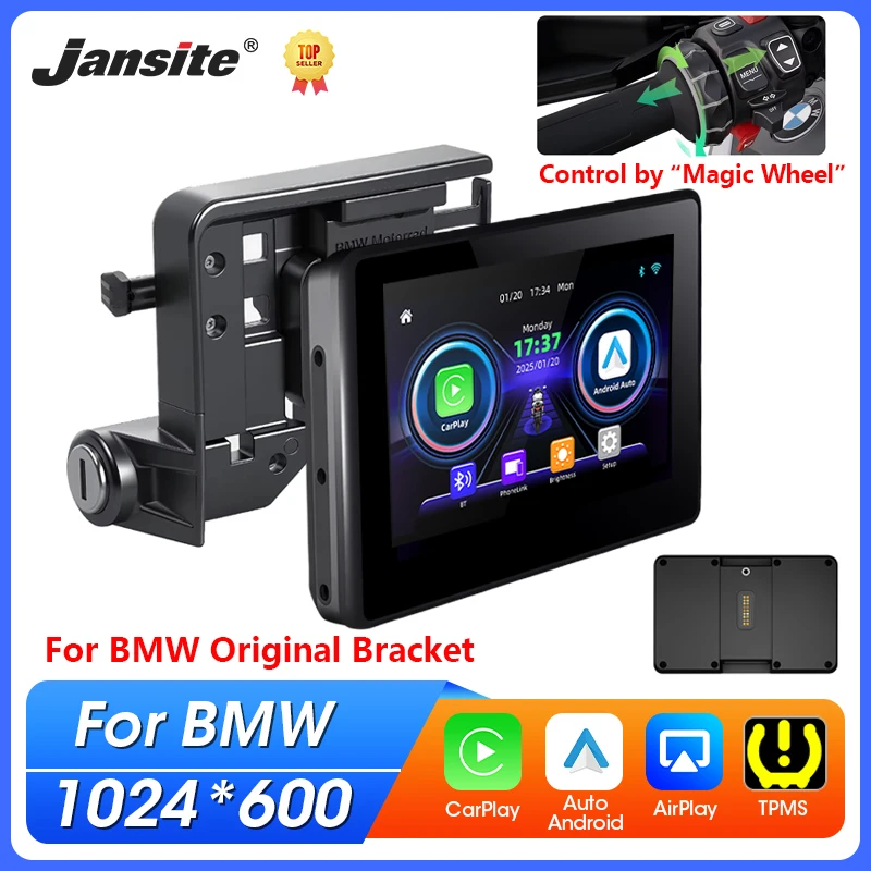 5 inch Motorcycle Wireless CarPlay Android Auto For BMW R1200GS R1250GS F800 F900 S1000XR Moto GPS Navigation For Wonder Wheel
5 inch Motorcycle Wireless CarPlay Android Auto For BMW R1200GS R1250GS F800 F900 S1000XR Moto GPS Navigation For Wonder Wheel