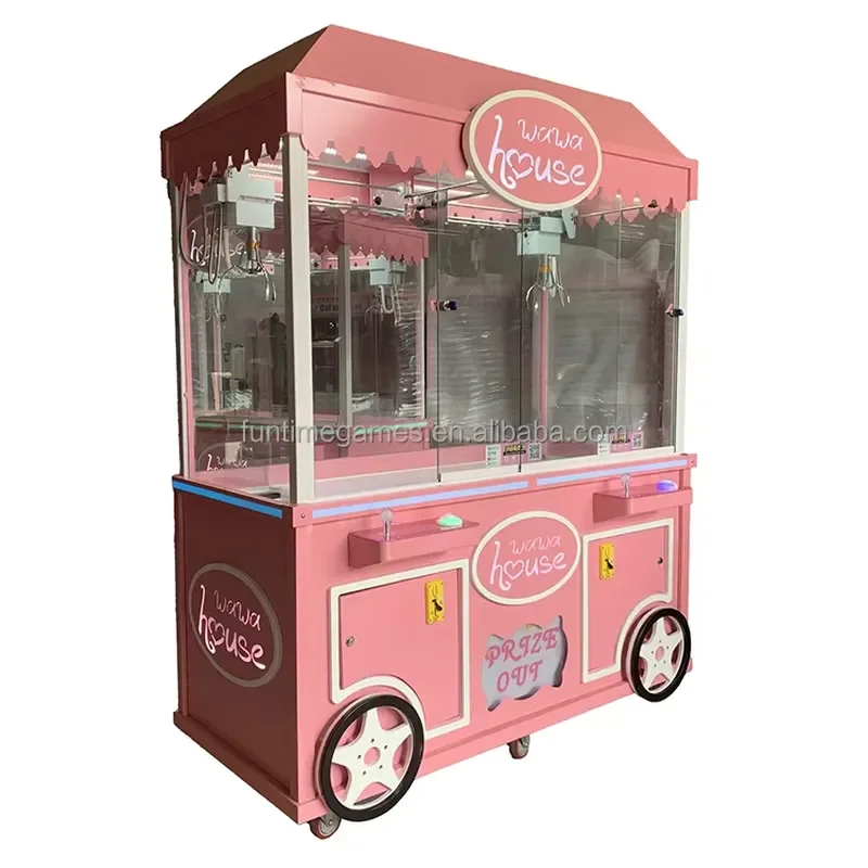 Dual-Player Sweet Milk Car Doll Prize Machine with High-Power Supply & Intelligent LCD Motherboard
Dual-Player Sweet Milk Car Doll Prize Machine with High-Power Supply & Intelligent LCD Motherboard