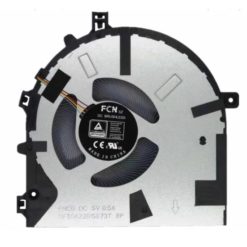 Original New CPU Fan 5V for LENOVO Air 14+ ARH7 IAP7 2022 IDEAPAD 5 PRO 14ITL6 laptop cooling fan
Original New CPU Fan 5V for LENOVO Air 14+ ARH7 IAP7 2022 IDEAPAD 5 PRO 14ITL6 laptop cooling fan
