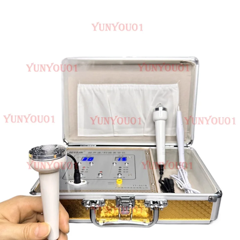 Ultrasonic Beauty Instrument Face Introducer Beauty Salon Special Serum Heat Conductor Household Face
Ultrasonic Beauty Instrument Face Introducer Beauty Salon Special Serum Heat Conductor Household Face