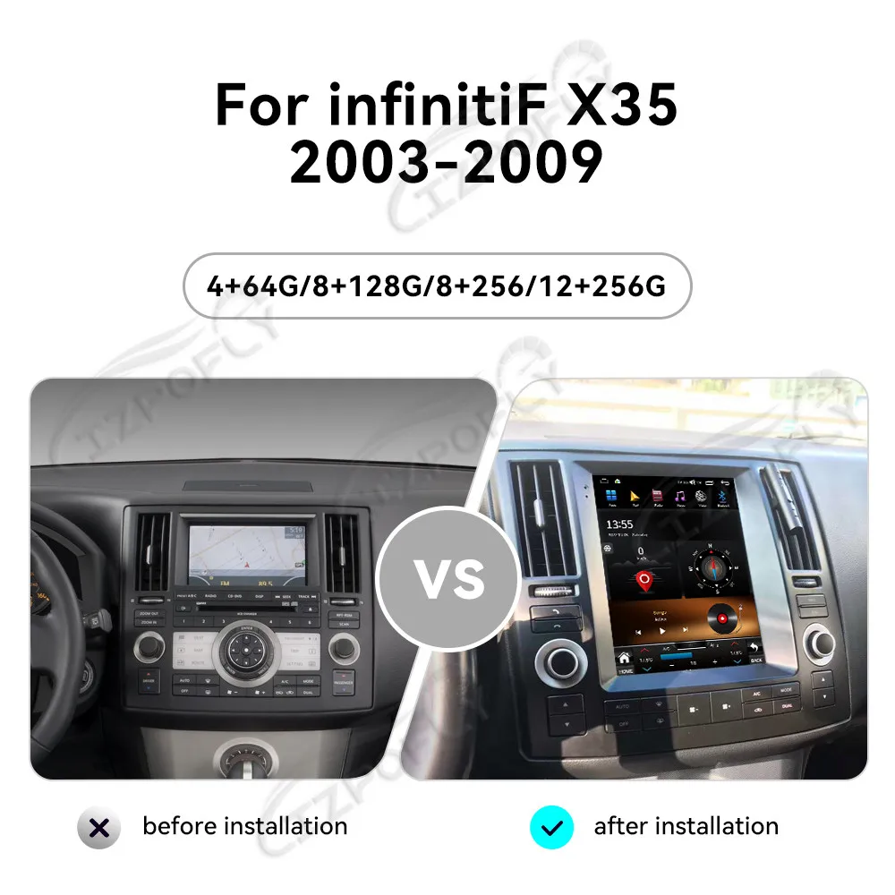 For infiniti FX35 2003-2009 Android Car Radio Screen 2din Stereo Receiver Autoradio Multimedia Player GPS Navi Head Unit
For infiniti FX35 2003-2009 Android Car Radio Screen 2din Stereo Receiver Autoradio Multimedia Player GPS Navi Head Unit