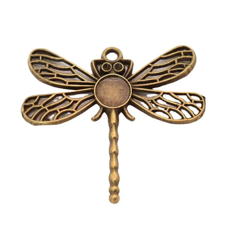 40pcs/lot Mixed Antique Alloy Metal Dragonfly Pendant For Charm Making DIY Bracelets 8MM Gemstone Holder
40pcs/lot Mixed Antique Alloy Metal Dragonfly Pendant For Charm Making DIY Bracelets 8MM Gemstone Holder