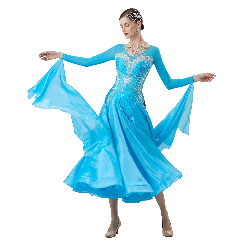 B-2220 New Women Modern Dance Rhinestone Color Diversity Dress Ballroom National Standard Waltz Competition Performance
B-2220 New Women Modern Dance Rhinestone Color Diversity Dress Ballroom National Standard Waltz Competition Performance