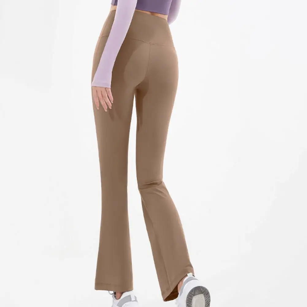 Fashion Stretch Women Yoga Flared Sweatpants Solid Color Yoga Pants High Waisted Athletic Yoga Pants for Gym
Fashion Stretch Women Yoga Flared Sweatpants Solid Color Yoga Pants High Waisted Athletic Yoga Pants for Gym