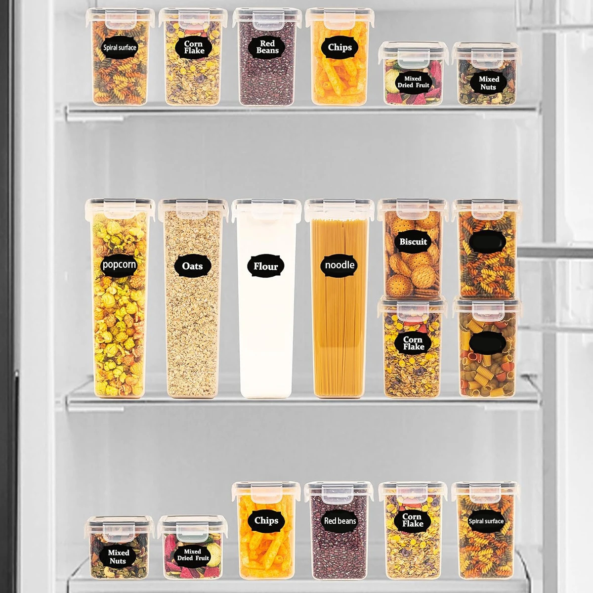 Moisture proof sealed food storage container free plastic food storage box stackable sealed can
Moisture proof sealed food storage container free plastic food storage box stackable sealed can