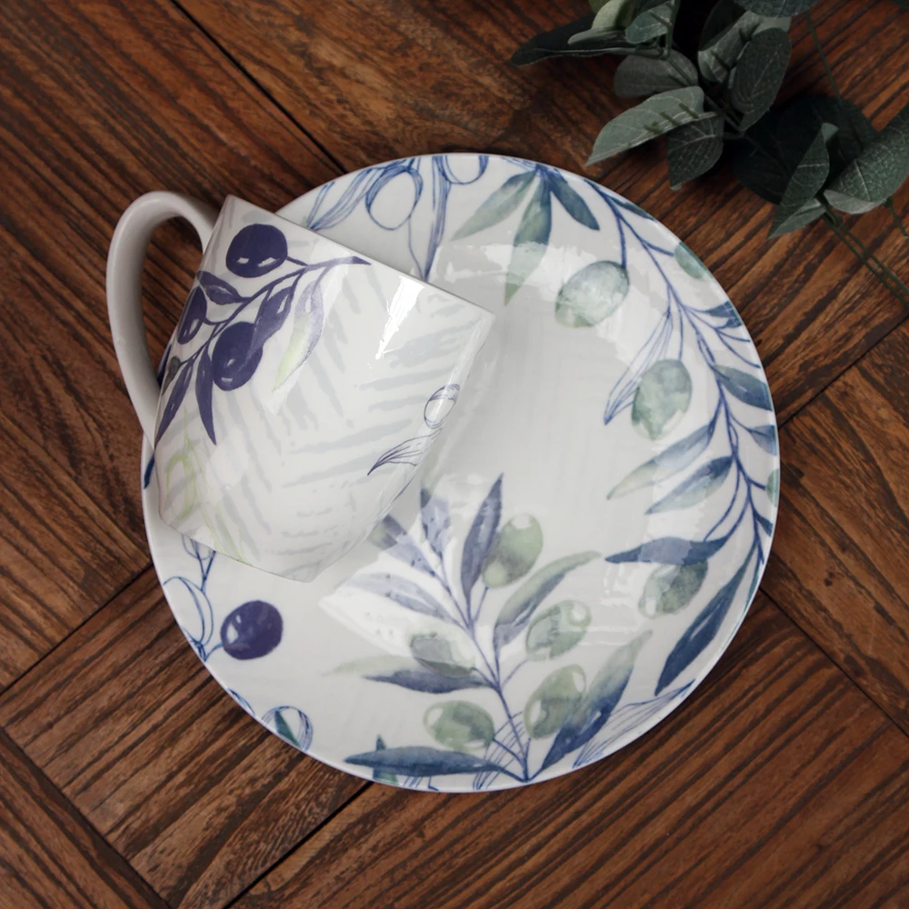 Ceramic underglaze color small fresh olive leaf texture coffee cup mug water cup plate dessert plate
Ceramic underglaze color small fresh olive leaf texture coffee cup mug water cup plate dessert plate