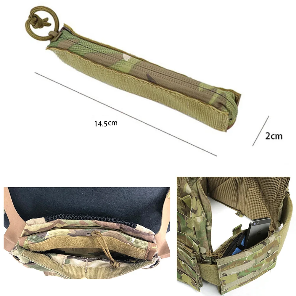 Outdoor Sports Hunting AVS JPC CPC Tank Top Accessories Tactical Tank Top Front Zipper Insert Pocket Storage Pocket Zipper Cover
Outdoor Sports Hunting AVS JPC CPC Tank Top Accessories Tactical Tank Top Front Zipper Insert Pocket Storage Pocket Zipper Cover