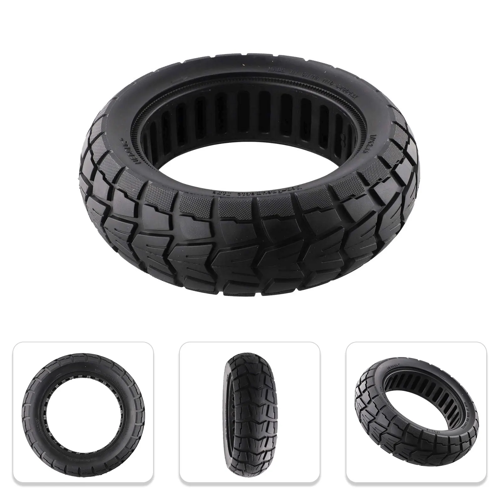 Tyre Tire Wearproof 10 Inch Solid Tubeless 10x2.75-6.5 Black E-Scooter Excellent Replacement For Balance Car Off-road
Tyre Tire Wearproof 10 Inch Solid Tubeless 10x2.75-6.5 Black E-Scooter Excellent Replacement For Balance Car Off-road