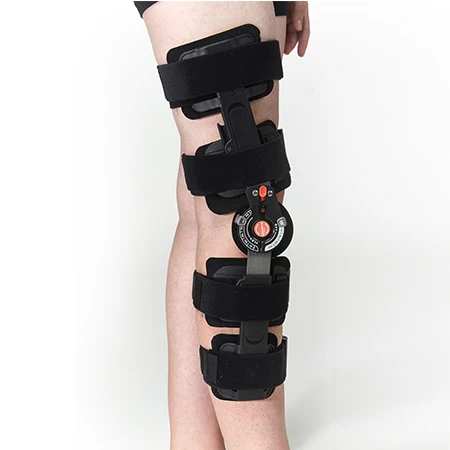 Medical Orthopedic Knee Support OA Hinged Knee Brace With Side Stabilizers & Locking Dials Post Op Knee Immobilizer
Medical Orthopedic Knee Support OA Hinged Knee Brace With Side Stabilizers & Locking Dials Post Op Knee Immobilizer