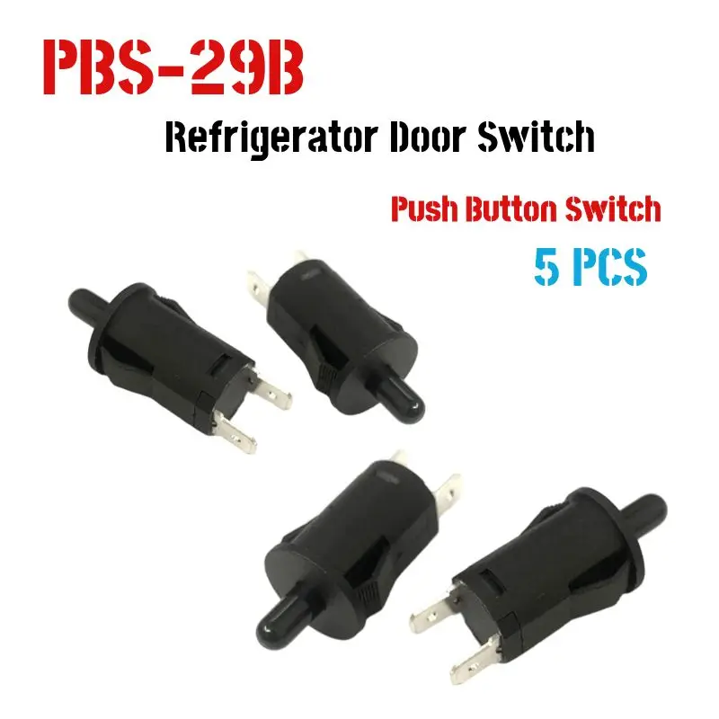 125-250V Door Switch Refrigerator Cabinet Light Disinfection Cabinet Wardrobe Closed Press Button Switch Black
125-250V Door Switch Refrigerator Cabinet Light Disinfection Cabinet Wardrobe Closed Press Button Switch Black