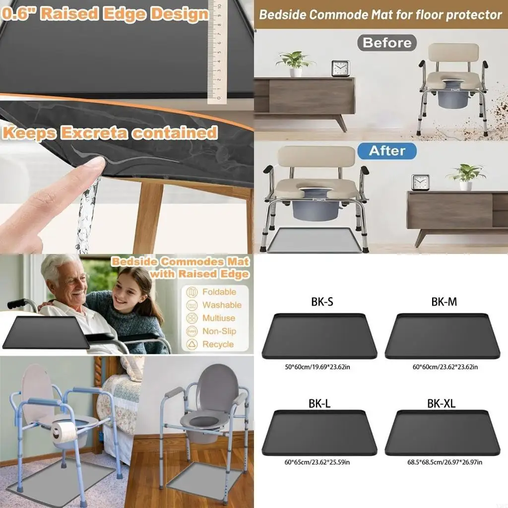 Quick Drying AntiSkid Shower Pad Bathroom Floor Protector For Senior Care X3UC
Quick Drying AntiSkid Shower Pad Bathroom Floor Protector For Senior Care X3UC