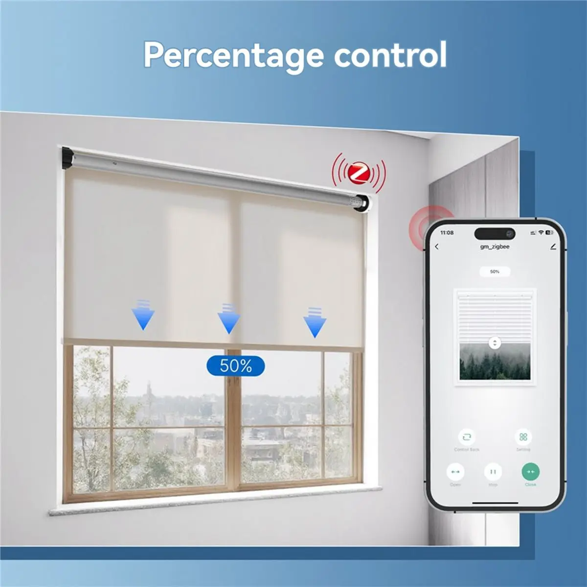 Top 2X Tuya Zigbee Automatic Zigbee Roller Shade Blinds Motor for 38 mm Tube Remote Control Work with Smart Life Home A
Top 2X Tuya Zigbee Automatic Zigbee Roller Shade Blinds Motor for 38 mm Tube Remote Control Work with Smart Life Home A