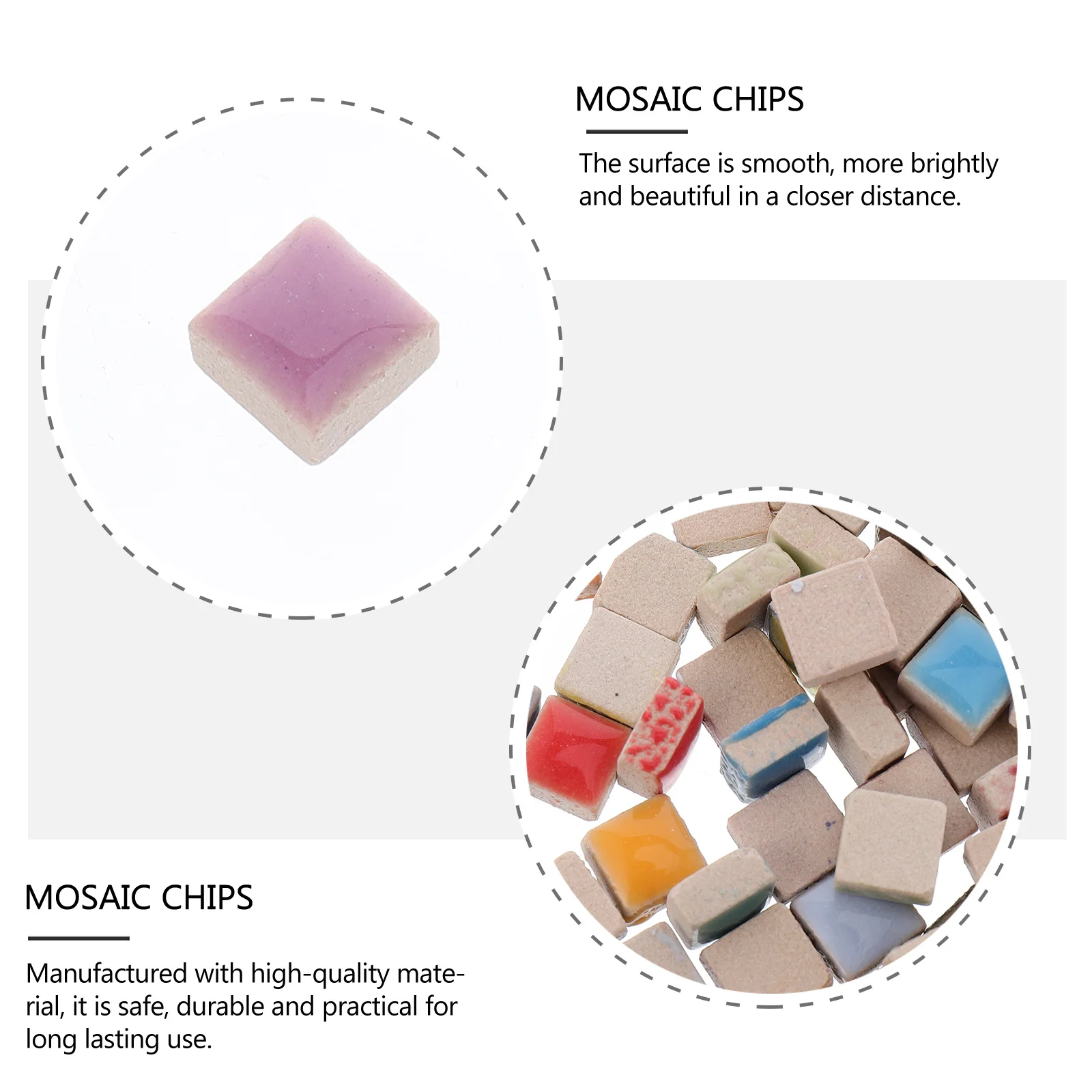 Ceramic Mosaic Tiles 250g for Arts and Crafts Projects Home Decoration Chips Tiles for Crafts Tile Supplies
Ceramic Mosaic Tiles 250g for Arts and Crafts Projects Home Decoration Chips Tiles for Crafts Tile Supplies