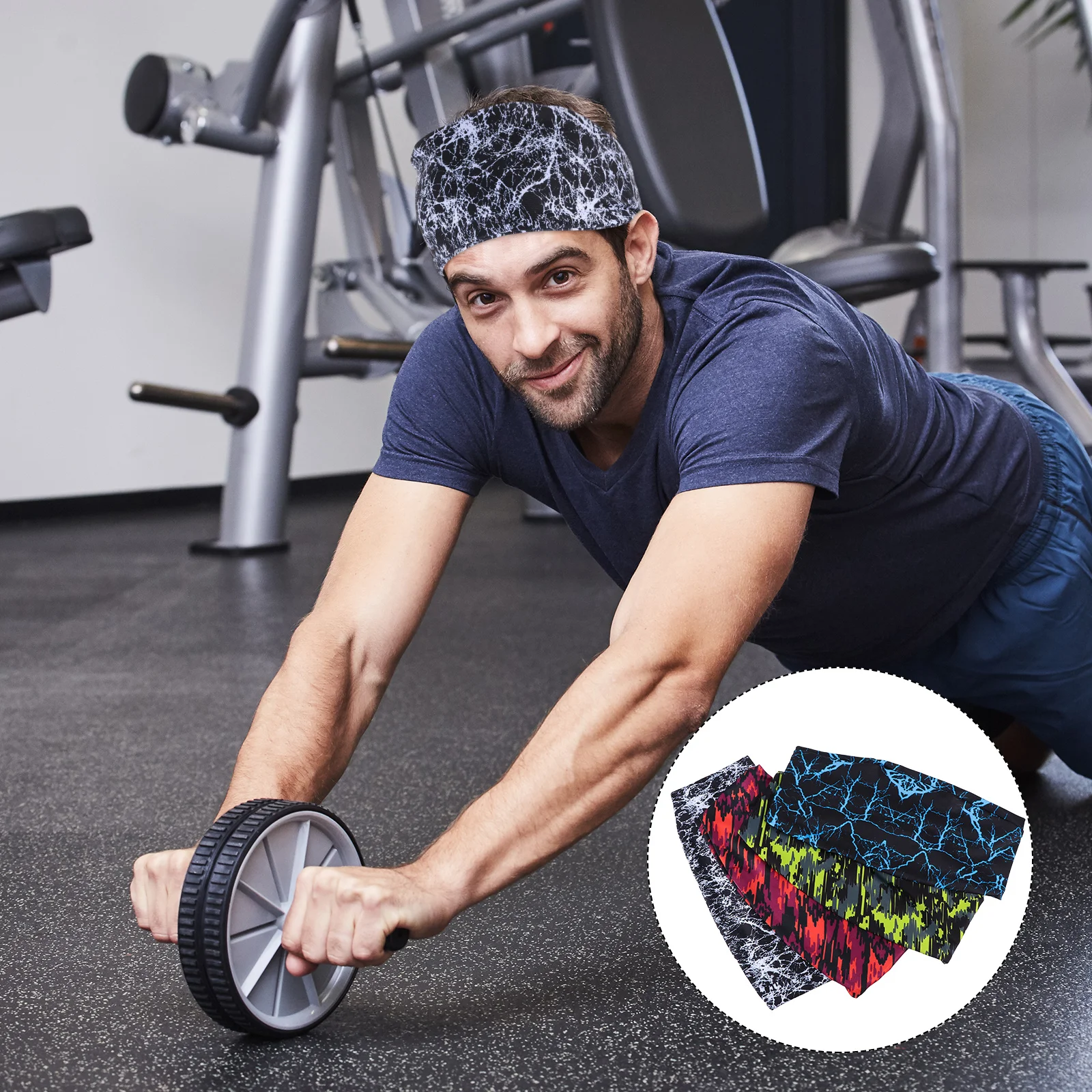 4pcs Sports Headband Elastic Sweatbands Yoga Fitness Breathable Fabric Hair Bands Wide Edge Sweat Absorbing Lightweight Hair
4pcs Sports Headband Elastic Sweatbands Yoga Fitness Breathable Fabric Hair Bands Wide Edge Sweat Absorbing Lightweight Hair