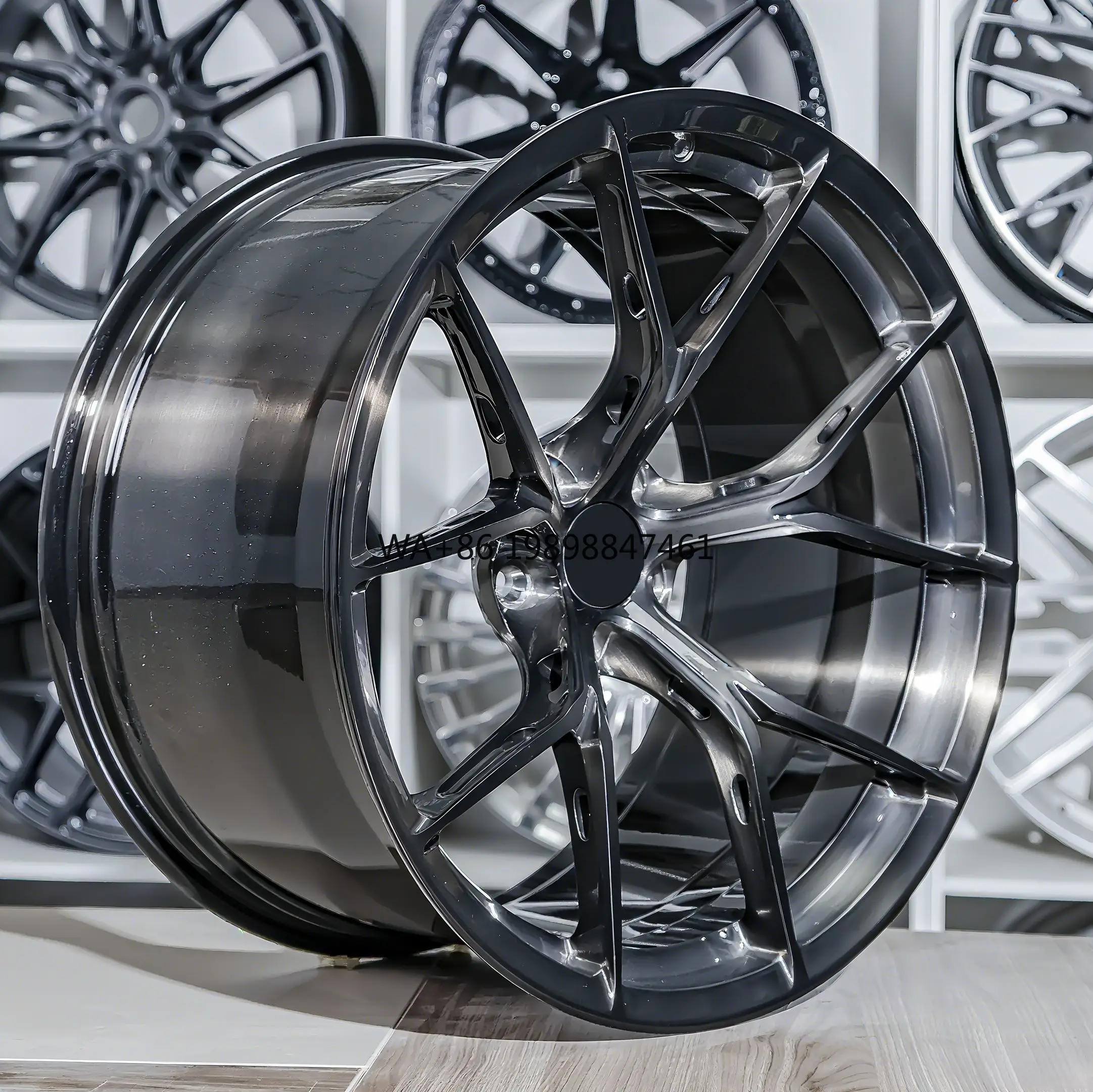 Custom Aluminum Alloy Forged 17 18 20 22 24 Inch Pcd 5*114.3 5*112 5*127 Concave Black Rims for F30 E90 E60 E46 F10 M2 M3 M4
Custom Aluminum Alloy Forged 17 18 20 22 24 Inch Pcd 5*114.3 5*112 5*127 Concave Black Rims for F30 E90 E60 E46 F10 M2 M3 M4