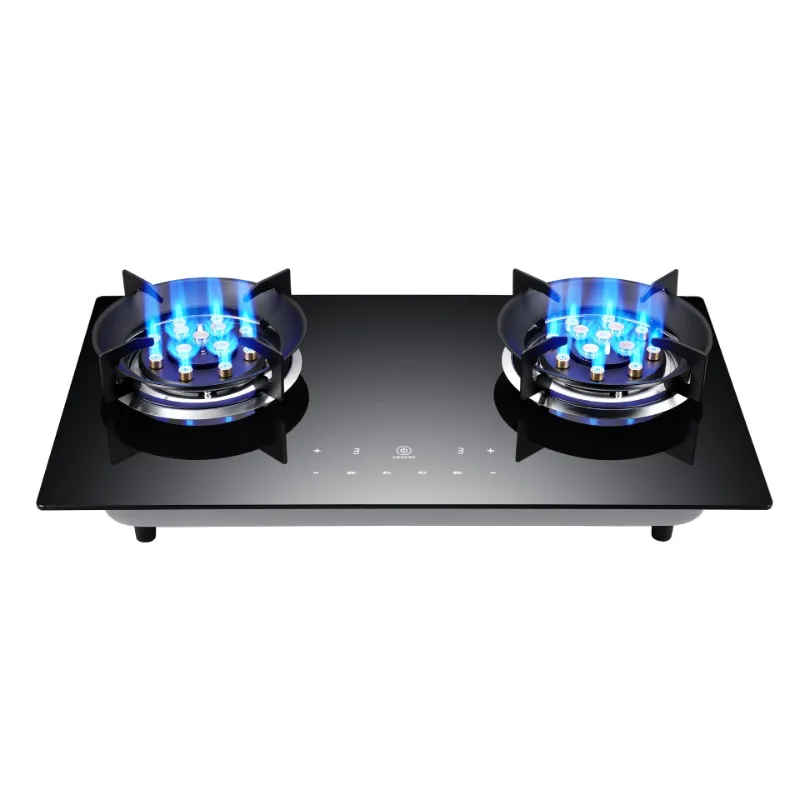 Современный новый дизайн, кухонная техника, умная газовая плита со стеклянной столешницей, электрическая газовая плита с сенсорным экраном, горелка вок, газовая плита, китайская
Современный новый дизайн, кухонная техника, умная газовая плита со стеклянной столешницей, электрическая газовая плита с сенсорным экраном, горелка вок, газовая плита, китайская