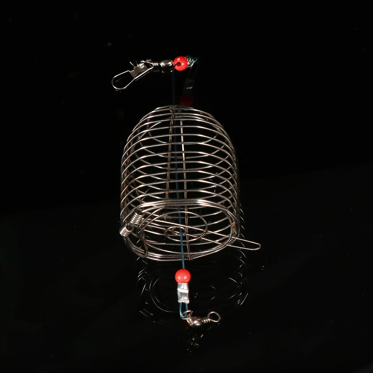 5 pcs Fish Bait Cages Stainless Steel Assorted Sizes Durable Net Structure for Catching Smelt Eels Crab Lobster Minnows Shrimp
5 pcs Fish Bait Cages Stainless Steel Assorted Sizes Durable Net Structure for Catching Smelt Eels Crab Lobster Minnows Shrimp