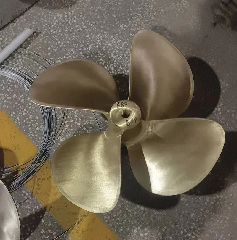 Bronze CU1 CU3 Material 3 4 5 Blades High Speed Bronze Fan Blade Marine Propeller for Yacht
Bronze CU1 CU3 Material 3 4 5 Blades High Speed Bronze Fan Blade Marine Propeller for Yacht