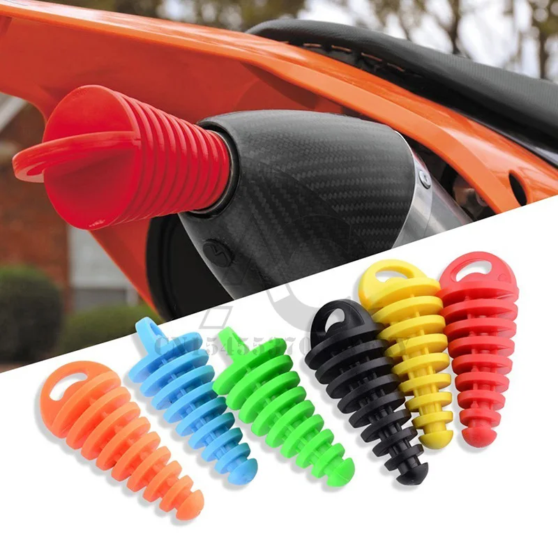 Exhaust Pipe Plug Motorcycle Motocross Tailpipe PVC Air Bleeder Plug Wash Plug Pipe Protector for Honda KTM Yamaha Kawasaki
Exhaust Pipe Plug Motorcycle Motocross Tailpipe PVC Air Bleeder Plug Wash Plug Pipe Protector for Honda KTM Yamaha Kawasaki