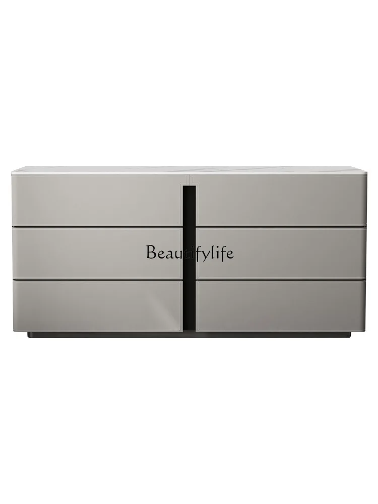 Solid wood rock slab dining side cabinet Modern simple storage tea cabinet
Solid wood rock slab dining side cabinet Modern simple storage tea cabinet
