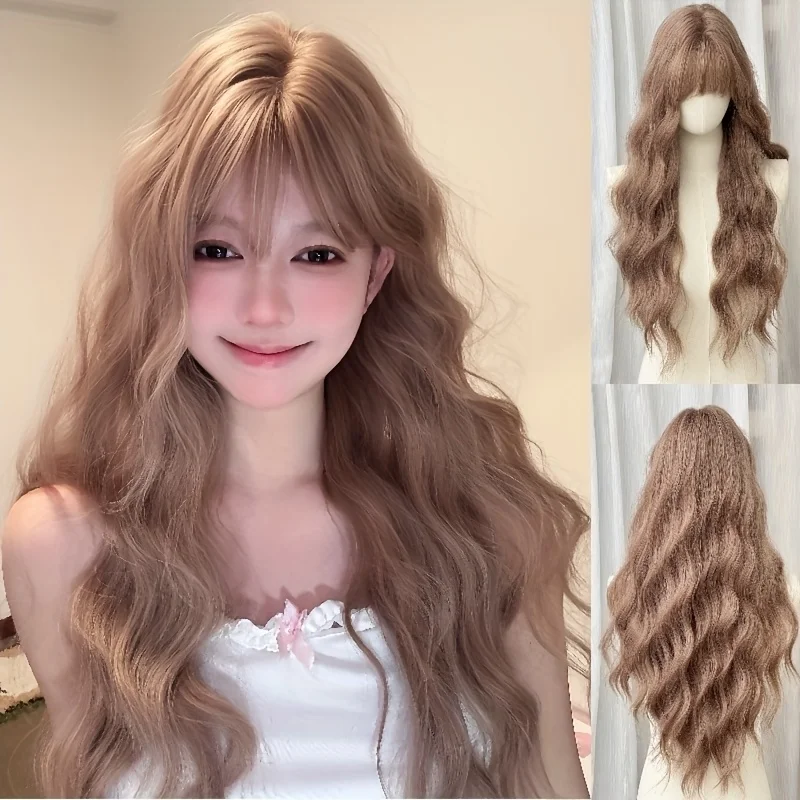 Длинный вьющийся парик, полная повязка на голову, натуральные большие волны, синтетический парик платинового цвета, на Рождество, вечеринки на Хэллоуин, косплей
Длинный вьющийся парик, полная повязка на голову, натуральные большие волны, синтетический парик платинового цвета, на Рождество, вечеринки на Хэллоуин, косплей