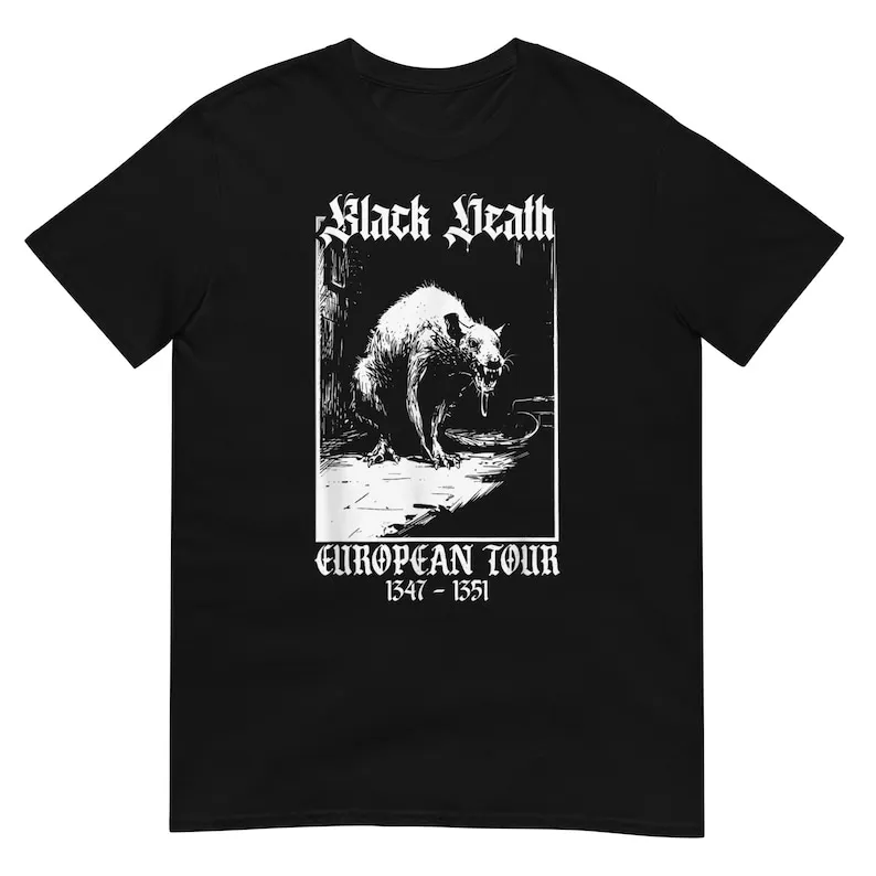 Black Death Shirt Combine Fun Printed Shirt Men's and Women's Short Sleeve T-Shirts
Black Death Shirt Combine Fun Printed Shirt Men's and Women's Short Sleeve T-Shirts