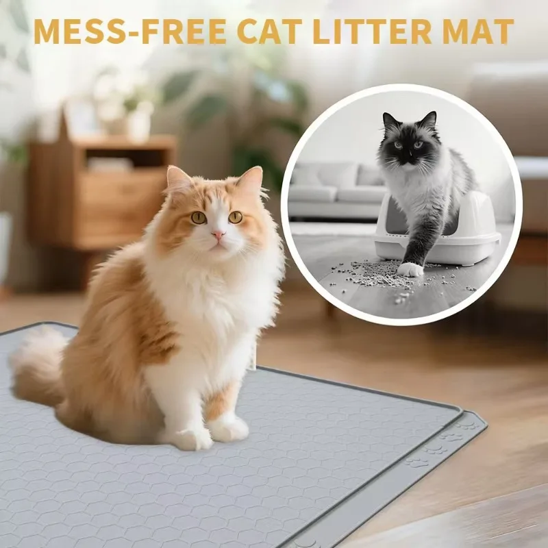 Silicone Large Cat Litter Pad Waterproof Large Pet Pad Easy To Clean Helps Intercept Cat Litter Multifunctional Pet Supplies
Silicone Large Cat Litter Pad Waterproof Large Pet Pad Easy To Clean Helps Intercept Cat Litter Multifunctional Pet Supplies