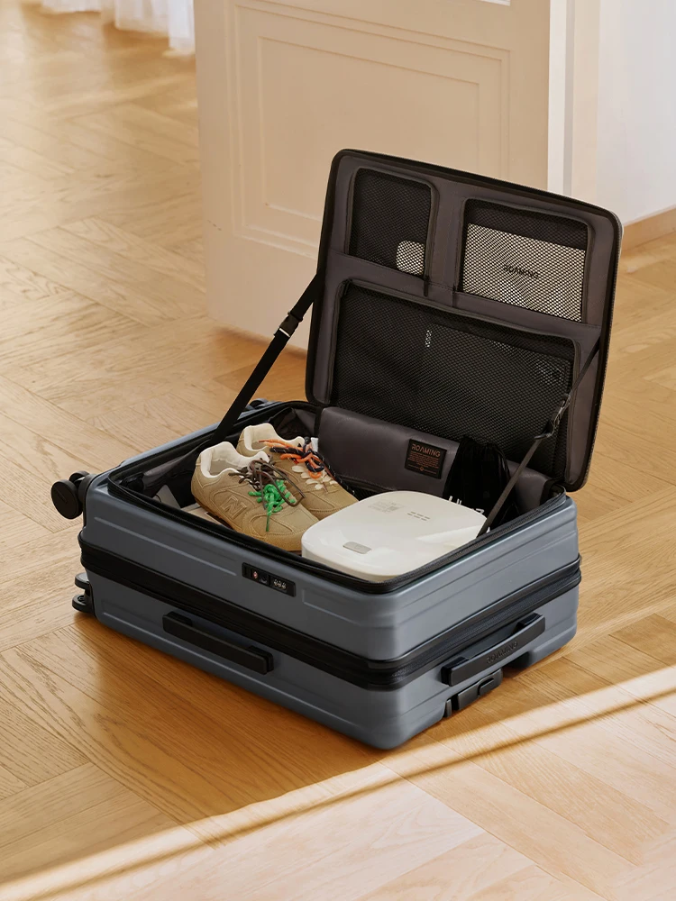 Roaming New Expandable Front Opening Luggage 20 Inch Travel Suitcase Gender Neutral Hard Carry on Bag for Business And ...
Roaming New Expandable Front Opening Luggage 20 Inch Travel Suitcase Gender Neutral Hard Carry on Bag for Business And ...