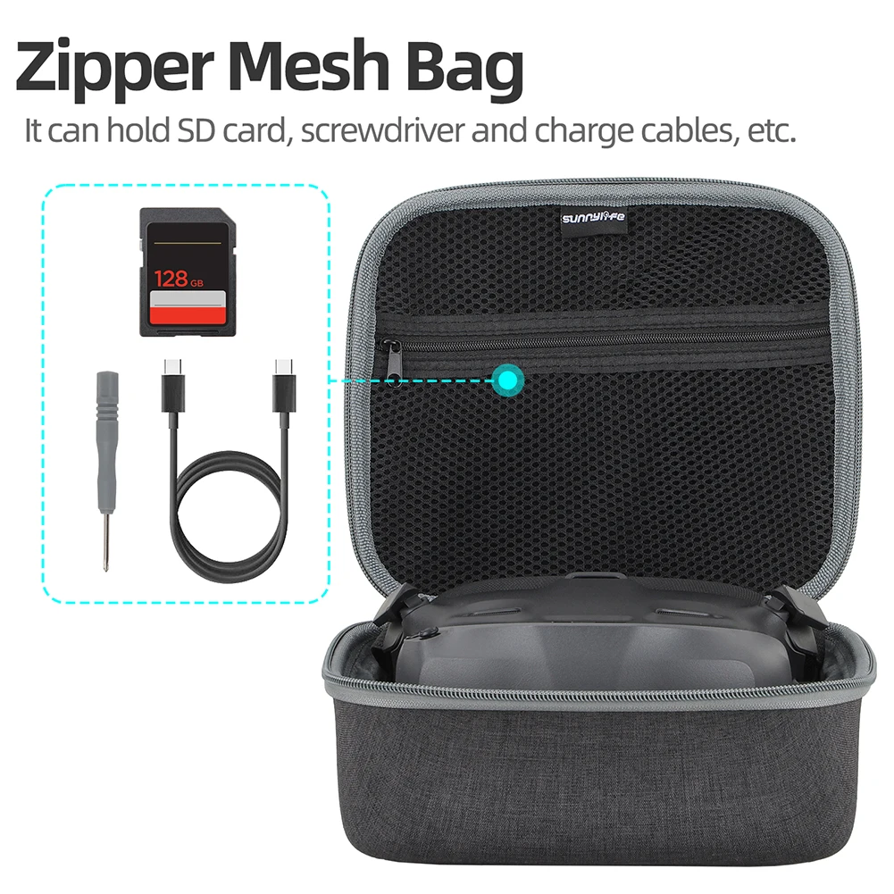 Portable Carrying Case Protective Case Travel Case for DJI NEO GOGGLES N3 Organizer Bag
Portable Carrying Case Protective Case Travel Case for DJI NEO GOGGLES N3 Organizer Bag