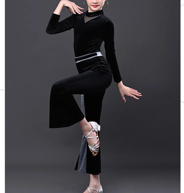 2026 New Style Childrens Latin Dance Clothing Latin Dance Training Suit Women's Internet Celebrity Latin Dress Autumn-Winter Set
2026 New Style Childrens Latin Dance Clothing Latin Dance Training Suit Women's Internet Celebrity Latin Dress Autumn-Winter Set