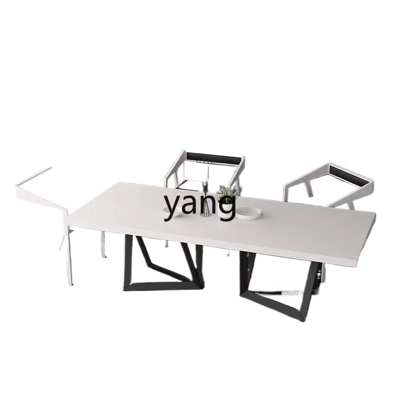 MMM Simple Solid Wood White Table and Chair Combination Fashion Workbench Minimalist Creative Table Personality
MMM Simple Solid Wood White Table and Chair Combination Fashion Workbench Minimalist Creative Table Personality