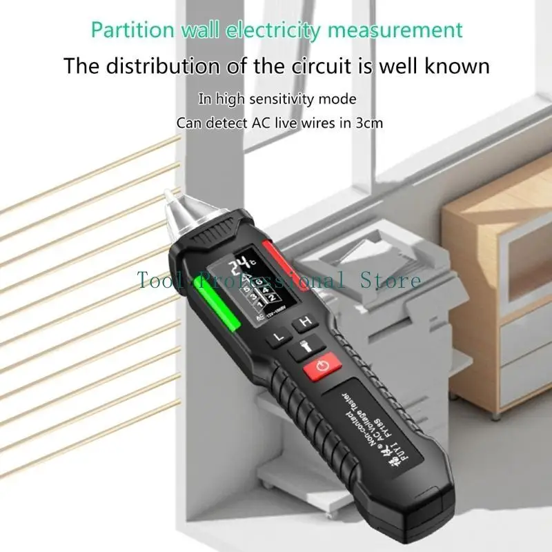 57QF Electrical Fault Diagnosis LCDDisplay Detector Test Pen Electrician Tool
57QF Electrical Fault Diagnosis LCDDisplay Detector Test Pen Electrician Tool