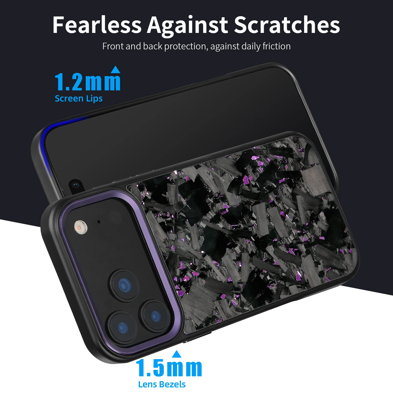 Элитный кованый чехол из углеродного волокна для iPhone 17 Pro Max Air, противоударный противоскользящий чехол для беспроводной зарядки MagSafe в стиле милитари
Элитный кованый чехол из углеродного волокна для iPhone 17 Pro Max Air, противоударный противоскользящий чехол для беспроводной зарядки MagSafe в стиле милитари