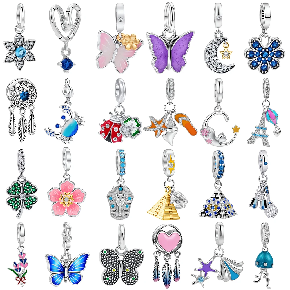 Hot Sale Original 925 Silver Charms DIY Beads Fit Original Pan Bracelet Making For Woman Jewelry Fashion Pendant
Hot Sale Original 925 Silver Charms DIY Beads Fit Original Pan Bracelet Making For Woman Jewelry Fashion Pendant