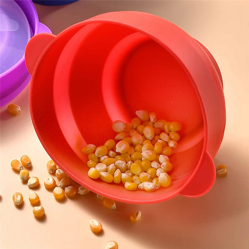 A88E-Foldable Oven Bowl Popcorn Bowl Round Portable Popcorn Bowl With Lid For Home Use
A88E-Foldable Oven Bowl Popcorn Bowl Round Portable Popcorn Bowl With Lid For Home Use