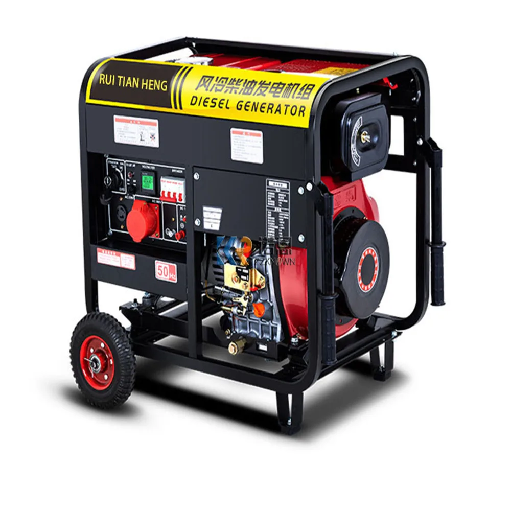 Power Diesel Generator Singlephase Asynchronous Motor Air Cooled 3.5kw Small Silent Diesel Generator Automatic Mute Generator
Power Diesel Generator Singlephase Asynchronous Motor Air Cooled 3.5kw Small Silent Diesel Generator Automatic Mute Generator