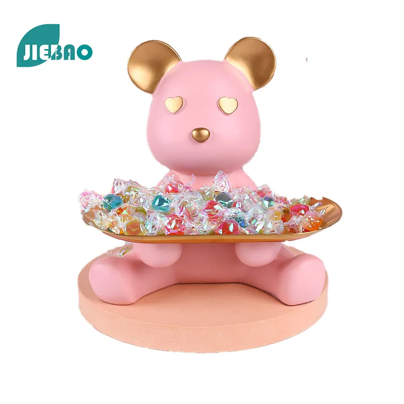 Sitting Bear Tray Hot Animal Abstraction Resin Crafts Statue For Home Living Decorative Ornament
Sitting Bear Tray Hot Animal Abstraction Resin Crafts Statue For Home Living Decorative Ornament