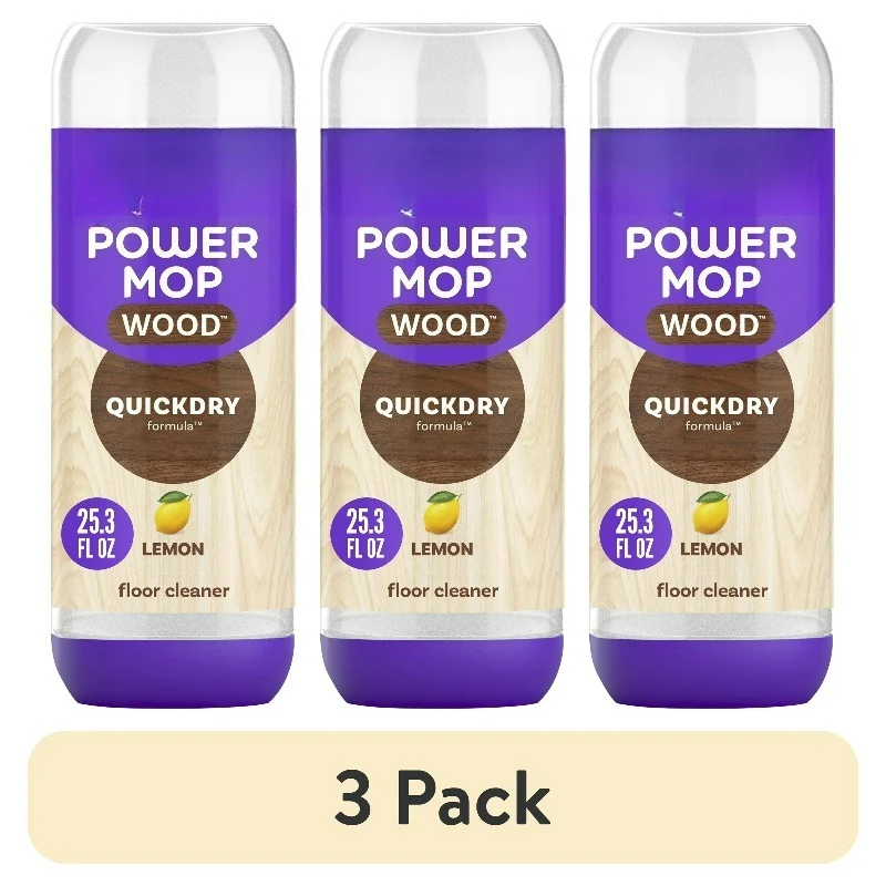 (3 упаковки) Средство для мытья полов Power Mop Wood Refill Solution, быстросохнущее средство для чистки твердых полов, с ароматом лимона, 25,3 жидких унций
(3 упаковки) Средство для мытья полов Power Mop Wood Refill Solution, быстросохнущее средство для чистки твердых полов, с ароматом лимона, 25,3 жидких унций