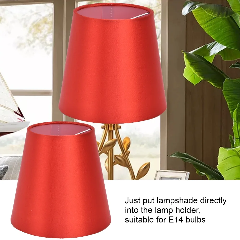 6PCS Simple Fabric Lampshade Clip On Design 5.1 inch Height Lamp Cover Wall Lamp Shade Table Lamp
6PCS Simple Fabric Lampshade Clip On Design 5.1 inch Height Lamp Cover Wall Lamp Shade Table Lamp