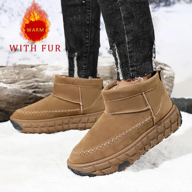 Casual men's snow boots Versatile styles for autumn and winter Plus Size40-46 Daily Youth Adult Outdoor Warm Shoes Hot selling
Casual men's snow boots Versatile styles for autumn and winter Plus Size40-46 Daily Youth Adult Outdoor Warm Shoes Hot selling