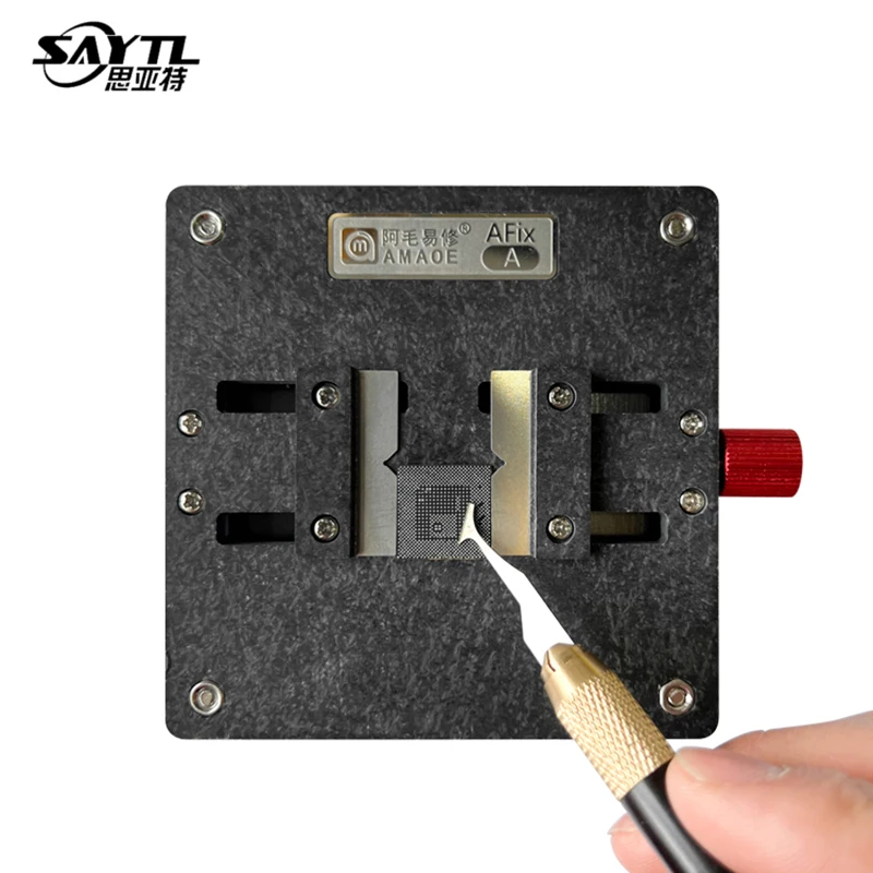 SAYTL Universal Mini Fixture Motherboard Chip BGA for Mobile phone PCB Multi-function Clamp IC Murization Tin Planting Table Jig
SAYTL Universal Mini Fixture Motherboard Chip BGA for Mobile phone PCB Multi-function Clamp IC Murization Tin Planting Table Jig