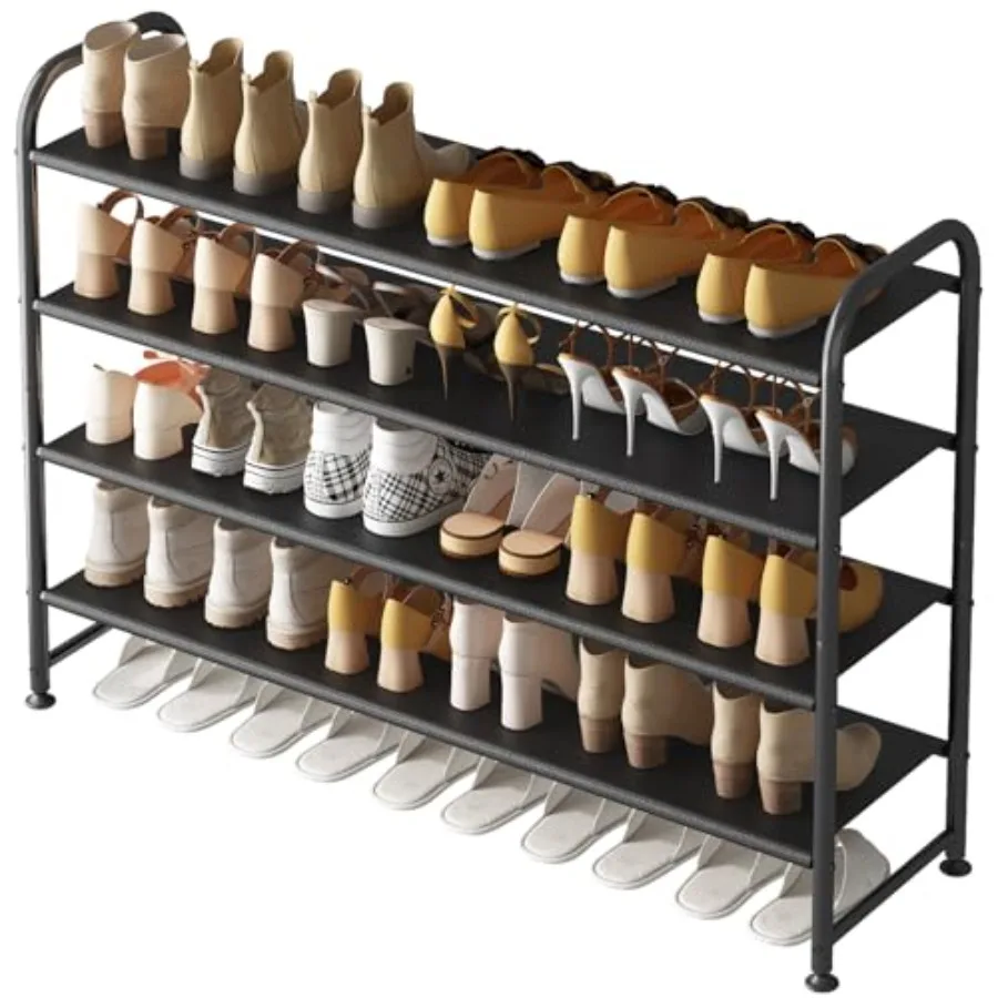 Shoe Rack Long Storage Organizer Wide Metal Shoe Shelf for Closet Entryway
Shoe Rack Long Storage Organizer Wide Metal Shoe Shelf for Closet Entryway