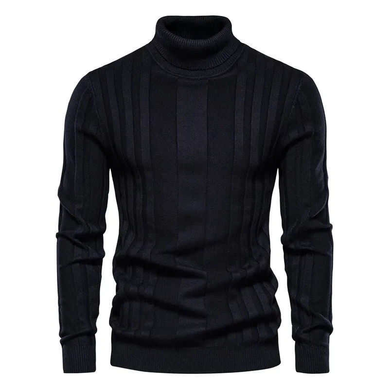 Men's High Ne Knitted Sweater Warm Casual Base Layer Breathable Skin-friendly Deformable Knitwear for Young Adults
Men's High Ne Knitted Sweater Warm Casual Base Layer Breathable Skin-friendly Deformable Knitwear for Young Adults
