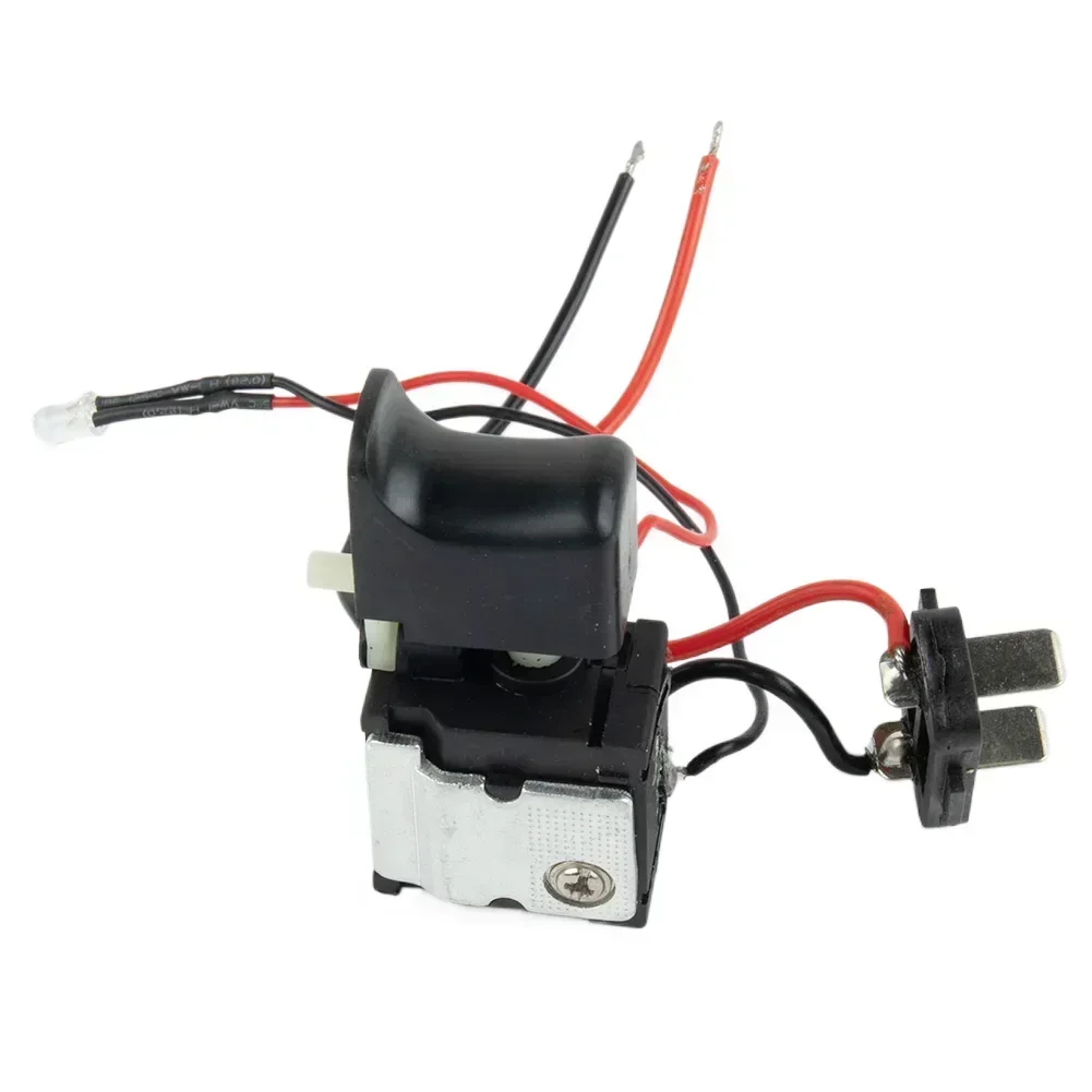 DC 7.2V-24V Electric Drill Speed Control Push Button Trigger Switch With Light Power Tools Hand Drill Replacement Accessories
DC 7.2V-24V Electric Drill Speed Control Push Button Trigger Switch With Light Power Tools Hand Drill Replacement Accessories