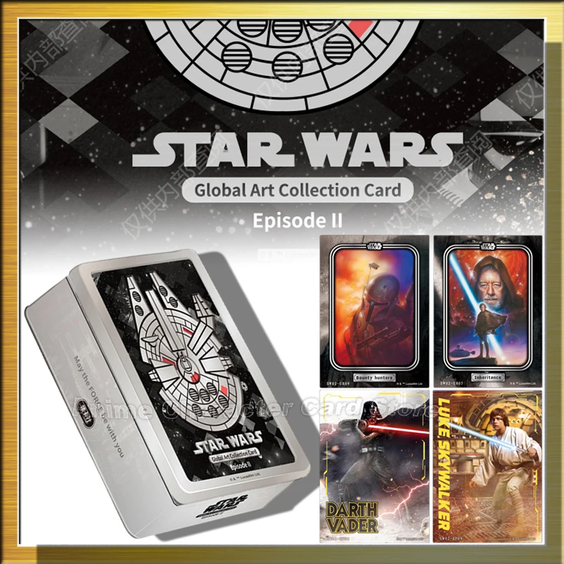 New Original Star Wars Card Fun GloBal Art Collection Cards Episode II Numbered Movie Character Trading Card For Kids Gifts
New Original Star Wars Card Fun GloBal Art Collection Cards Episode II Numbered Movie Character Trading Card For Kids Gifts